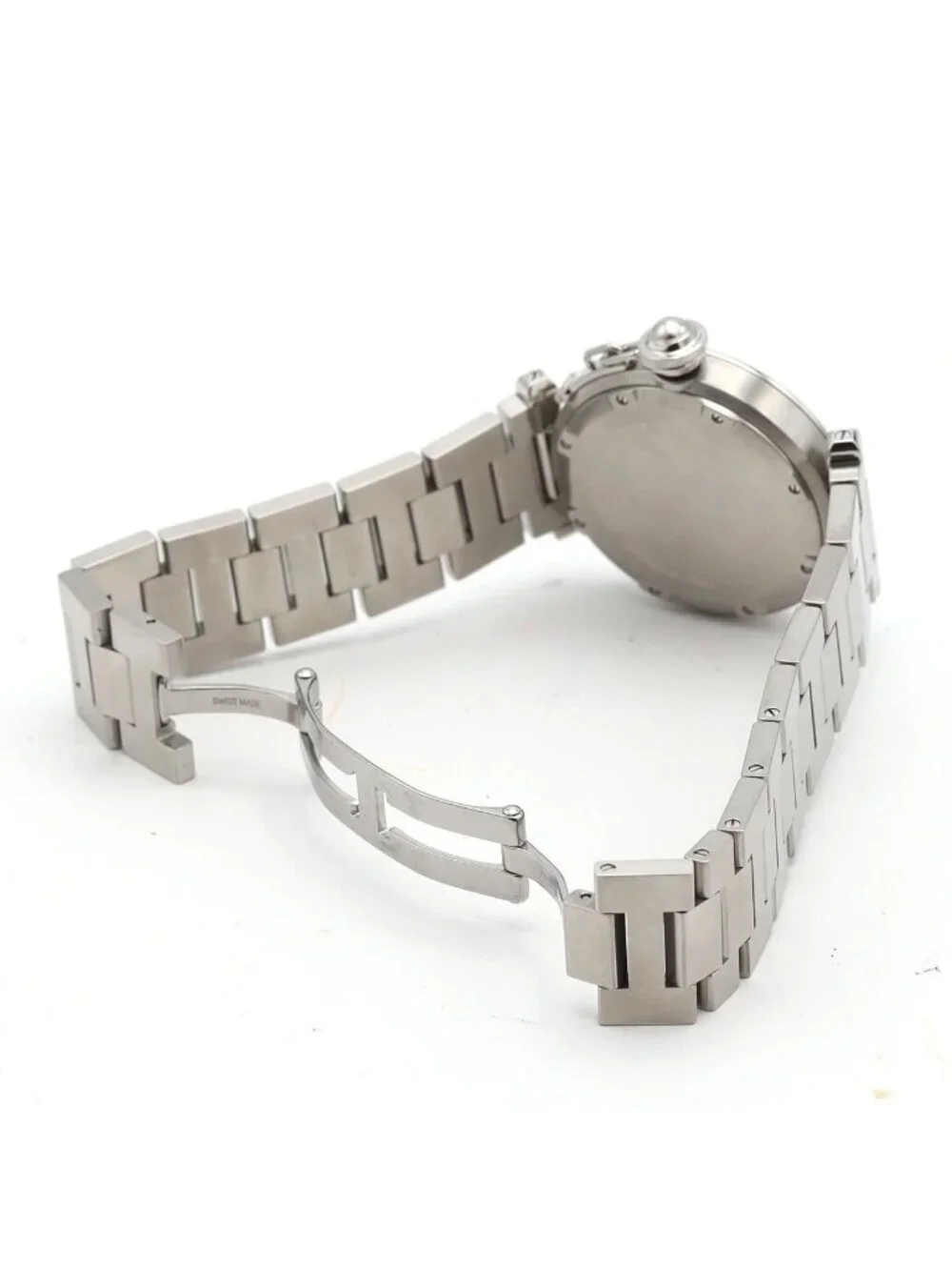 Cartier Pasha C GMT SS Automatic Winding Watch